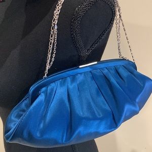 Banana Republic Clutch Purse with silver chain